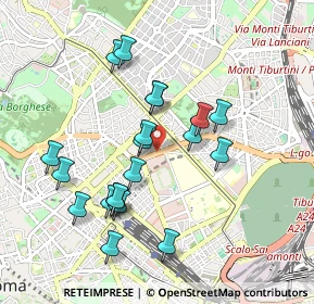 Mappa Viale del Policlinico, 00161 Roma RM, Italia (0.9365)