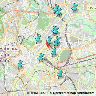 Mappa Viale del Policlinico, 00161 Roma RM, Italia (1.91462)