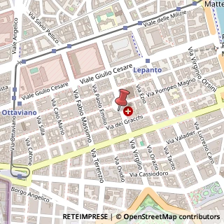 Mappa Piazza dei Quiriti, 1, 00192 Roma, Roma (Lazio)