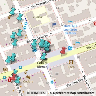 Mappa Piazza Cola di Rienzo, 00192 Roma RM, Italia (0.04583)