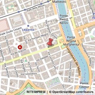 Mappa Via Cola di Rienzo,  44, 00192 Roma, Roma (Lazio)