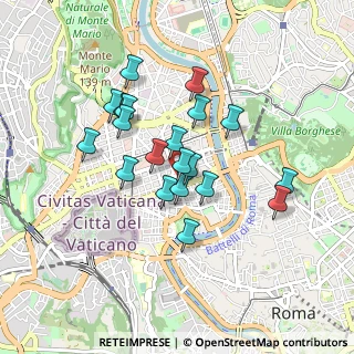 Mappa Via dei Gracchi, 00198 Roma RM, Italia (0.774)