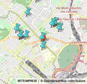 Mappa Piazza Sassari, 00161 Roma RM, Italia (0.98923)