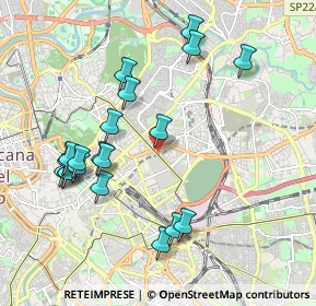 Mappa Piazza Sassari, 00161 Roma RM, Italia (2.19)