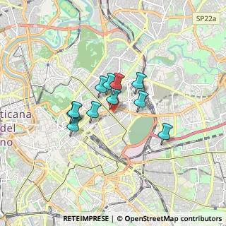 Mappa Via Caserta, 00161 Roma RM, Italia (1.22182)
