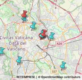 Mappa Via Treviso, 00161 Roma RM, Italia (4.35818)