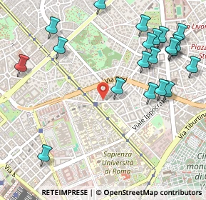 Mappa Via Treviso, 00161 Roma RM, Italia (0.6845)