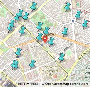 Mappa Via Treviso, 00161 Roma RM, Italia (0.658)