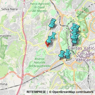 Mappa Via Giambattista Soria, 00168 Roma RM, Italia (2.02)