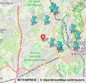 Mappa Via Giambattista Soria, 00168 Roma RM, Italia (2.30636)