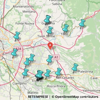 Mappa Via Fermignano, 00132 Roma RM, Italia (10.843)