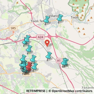 Mappa Via Fermignano, 00132 Roma RM, Italia (5.5225)