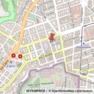 Mappa Via Santamaura, 88/A, 00192 Roma, Roma (Lazio)