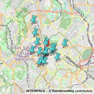Mappa Via Margutta, 00187 Roma RM, Italia (1.34611)