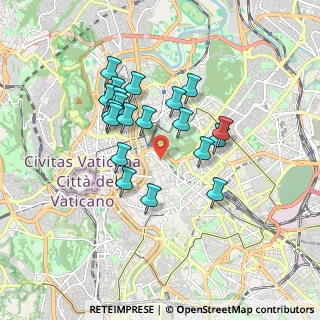 Mappa Via Margutta, 00187 Roma RM, Italia (1.6045)