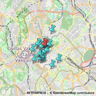 Mappa Via Margutta, 00187 Roma RM, Italia (1.178)