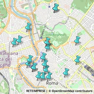Mappa Via Margutta, 00187 Roma RM, Italia (1.32)