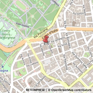 Mappa Via Sardegna, 55, 00187 Roma, Roma (Lazio)