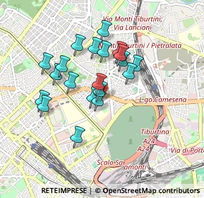 Mappa Via Domenico Morichini, 00161 Roma RM, Italia (0.785)