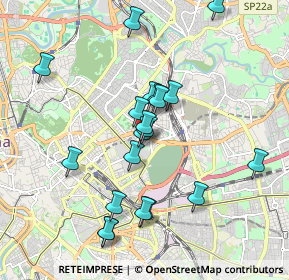 Mappa Via Domenico Morichini, 00161 Roma RM, Italia (1.895)