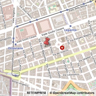 Mappa Via Germanico, 184, 00192 Roma, Roma (Lazio)