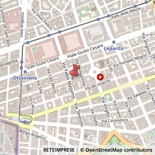 Mappa Via Germanico, 197, 00192 Roma, Roma (Lazio)