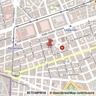 Mappa Via Germanico, 184, 00192 Roma, Roma (Lazio)