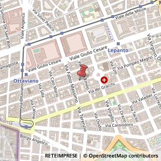 Mappa Via Germanico, 192, 00192 Roma, Roma (Lazio)