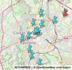 Mappa Via Angelo Brunetti, 00186 Roma RM, Italia (4.03333)