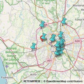 Mappa Via Giovanni X, 00168 Roma RM, Italia (7.07)
