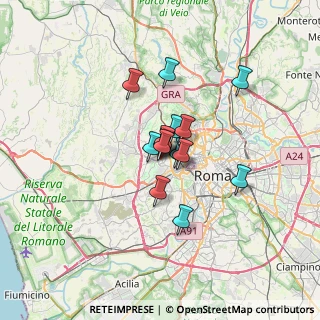 Mappa Via Giovanni X, 00168 Roma RM, Italia (4.134)