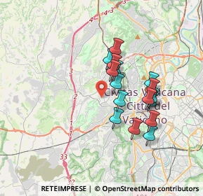 Mappa Via Giovanni X, 00168 Roma RM, Italia (3.07688)