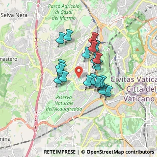 Mappa Via Giovanni X, 00168 Roma RM, Italia (1.374)