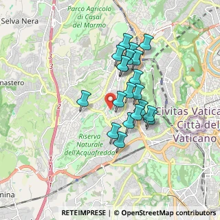 Mappa Via Giovanni X, 00168 Roma RM, Italia (1.492)