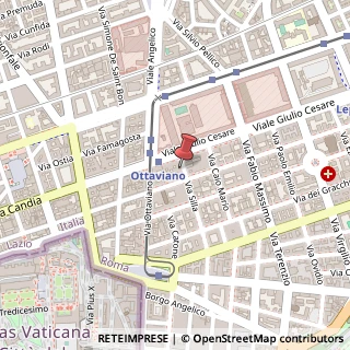Mappa Via Silla, 7, 00192 Roma, Roma (Lazio)