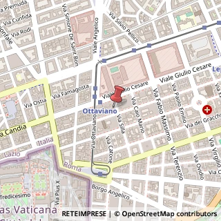 Mappa Via Silla, 9, 00192 Roma, Roma (Lazio)