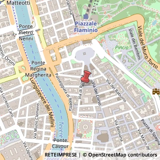 Mappa Via del Vantaggio, 41/A, 00186 Roma, Roma (Lazio)