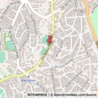 Mappa Via Mattia Battistini, 149, 00167 Roma, Roma (Lazio)