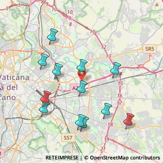 Mappa Via Trivento, 00159 Roma RM, Italia (4.46833)