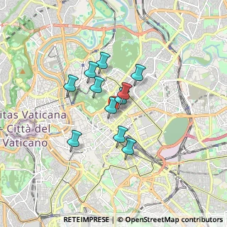 Mappa Via Puglie, 00187 Roma RM, Italia (1.29545)