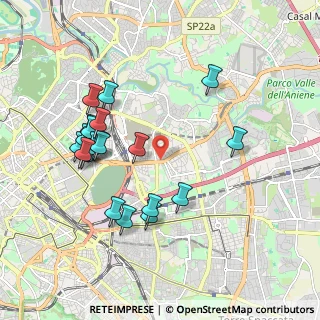 Mappa Via Renzo Rossi, 00159 Roma RM, Italia (2.065)