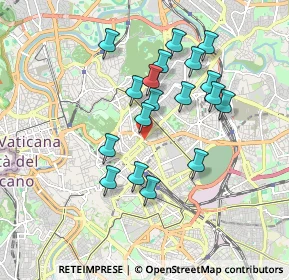 Mappa Corso d'Italia, 00161 Roma RM, Italia (1.70056)