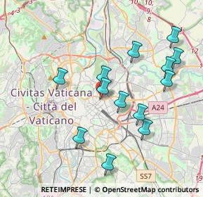 Mappa Corso d'Italia, 00161 Roma RM, Italia (4.07077)