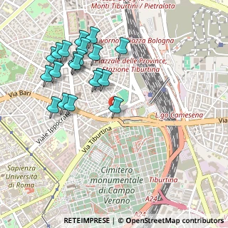 Mappa Piazza delle Crociate, 00162 Roma RM, Italia (0.5535)