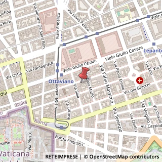 Mappa Via degli Scipioni, 118, 00192 Roma, Roma (Lazio)
