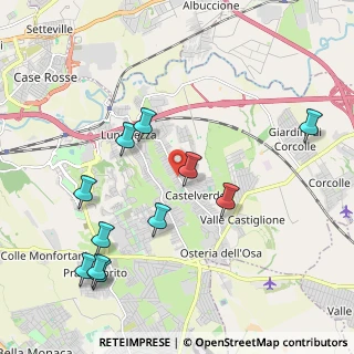 Mappa Via Collemulino, 00132 Roma RM, Italia (2.40182)