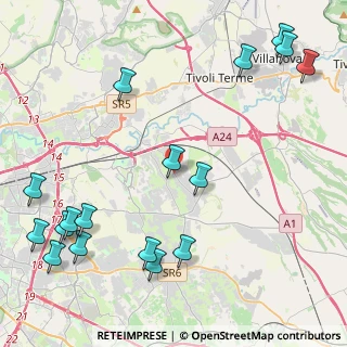 Mappa Via Collemulino, 00132 Roma RM, Italia (6.18)
