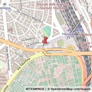Mappa Via Pietro l'Eremita, 3, 00162 Roma, Roma (Lazio)