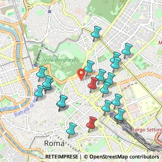 Mappa Via Sardegna, 00187 Roma RM, Italia (1.048)