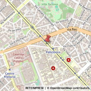 Mappa Viale Regina Margherita, 308, 00198 Roma, Roma (Lazio)
